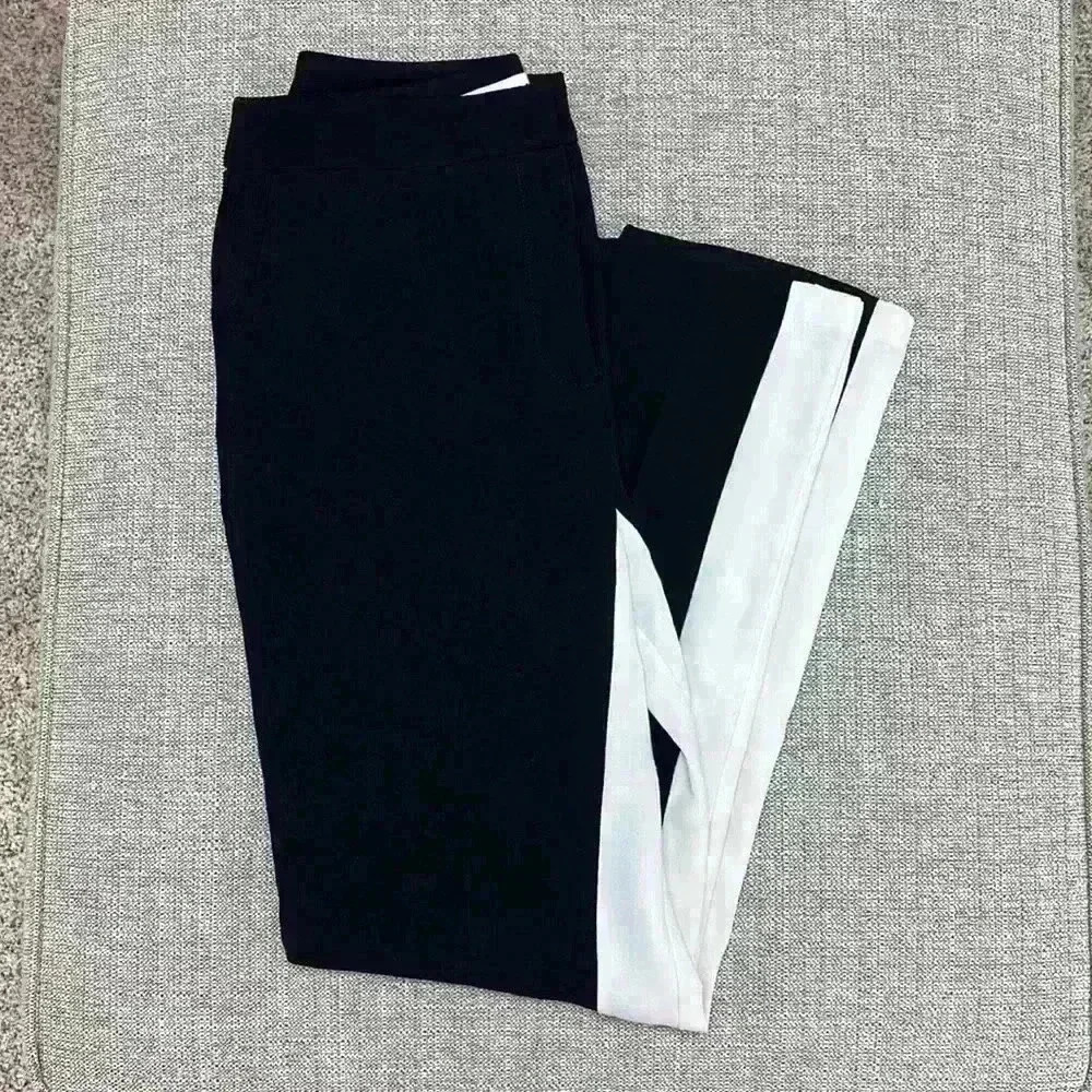 Topshop Color Block Trousers - Picture 2 of 10